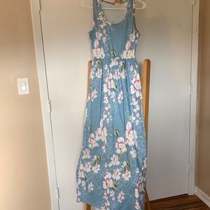 Floral maxi dress